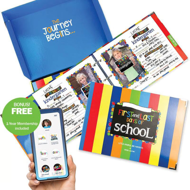 The School Years Keepsake Binder — Preschool to College