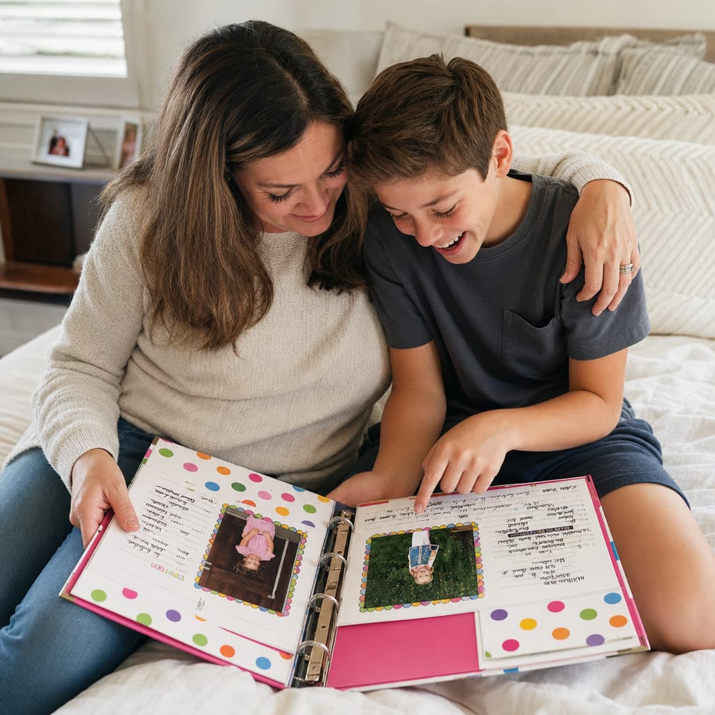 The School Years Keepsake Binder — Preschool to College